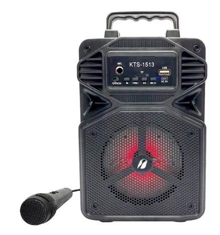 Difuzor Woofer KTS 1513 Portabil pentru Exterior cu Functii Bluetooth MP3 si Karaoke